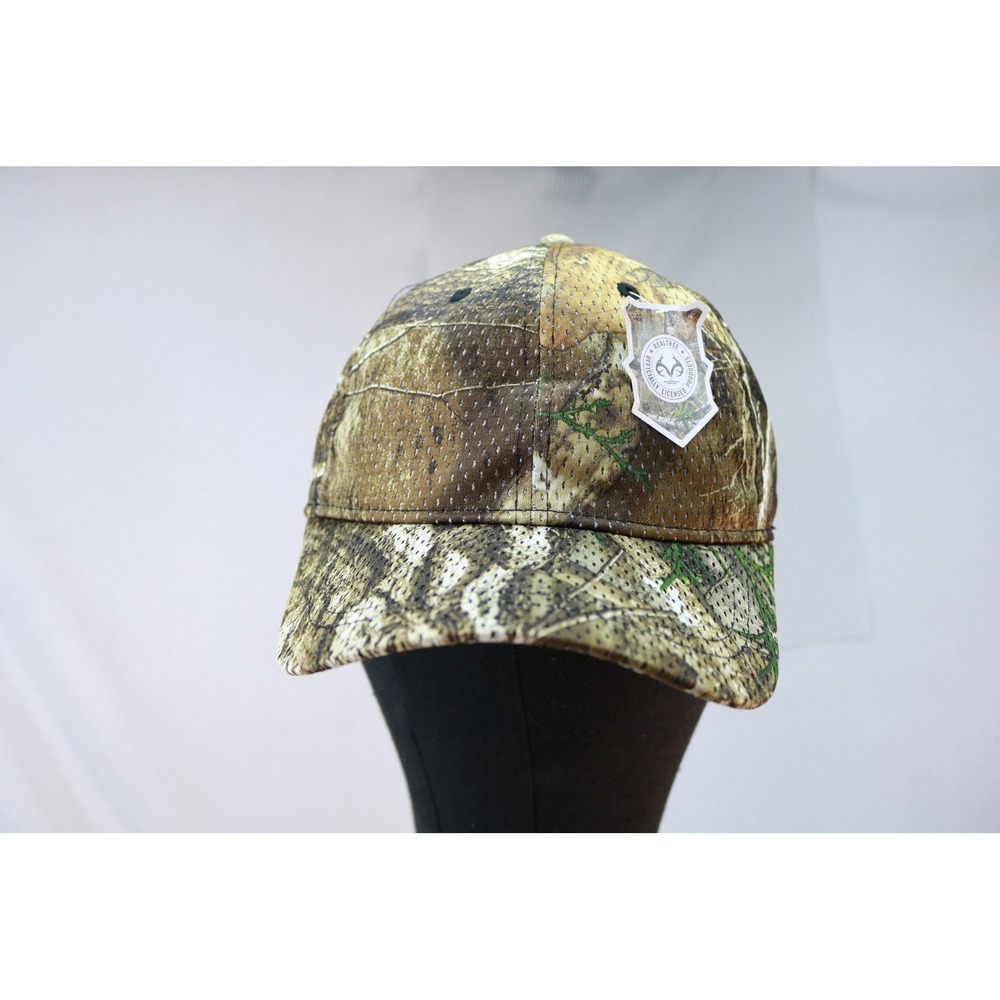 Infinity Realtree Camo Hat Mens OSFM Brown Mesh Snapback Baseball Cap RN107671